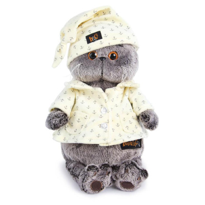 Мягкая игрушка Басик в пижаме 25 см Budi Basa Ks25-024 01